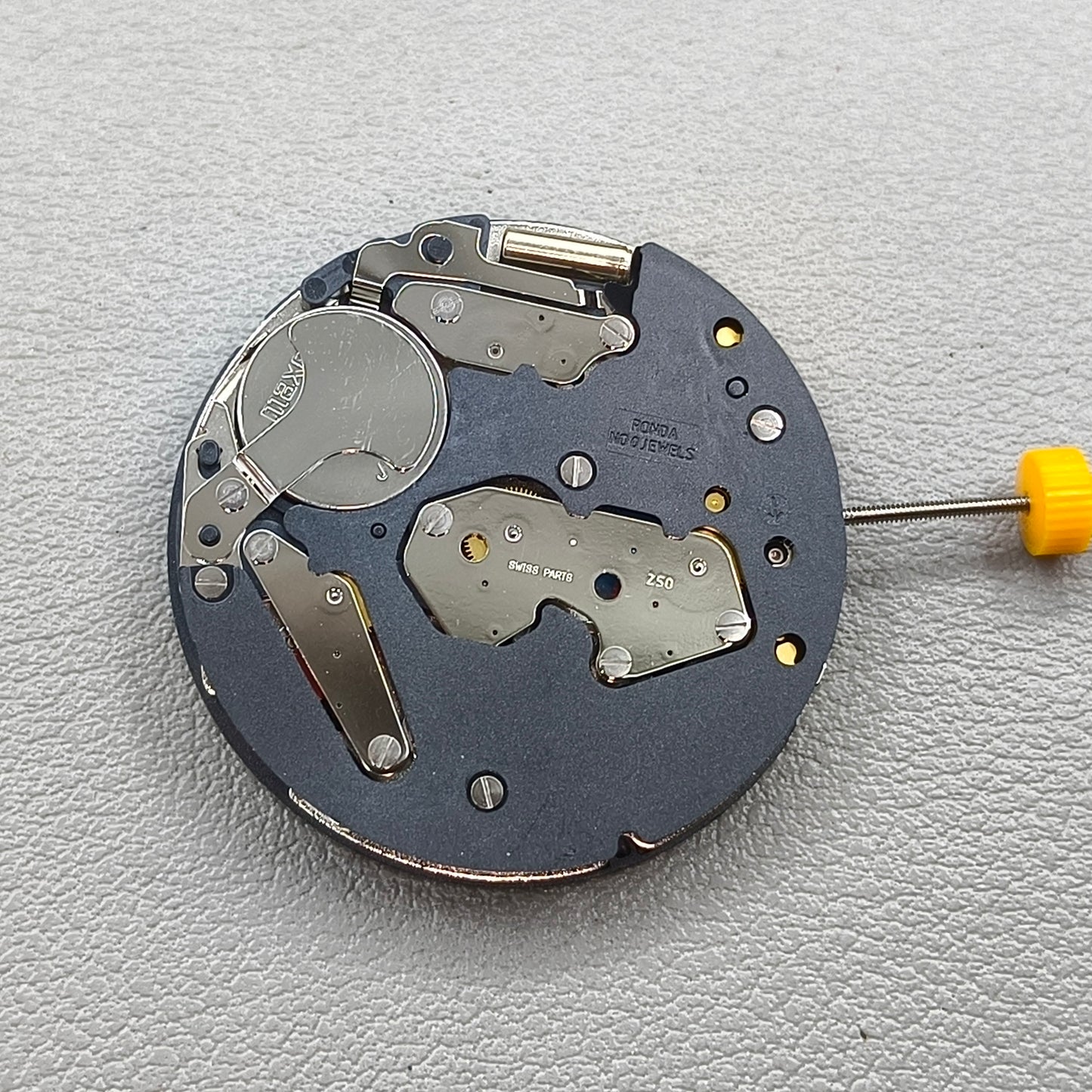 Swiss Ronda Z50 Quartz Movement 5 Hands Small Second@3@9 Date@6