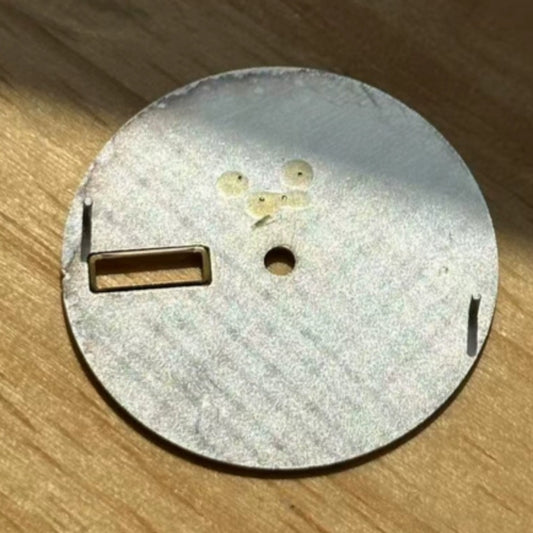 Golden Typical 28.5mm modified double calendar watch dial for NH35 NH36 movement.