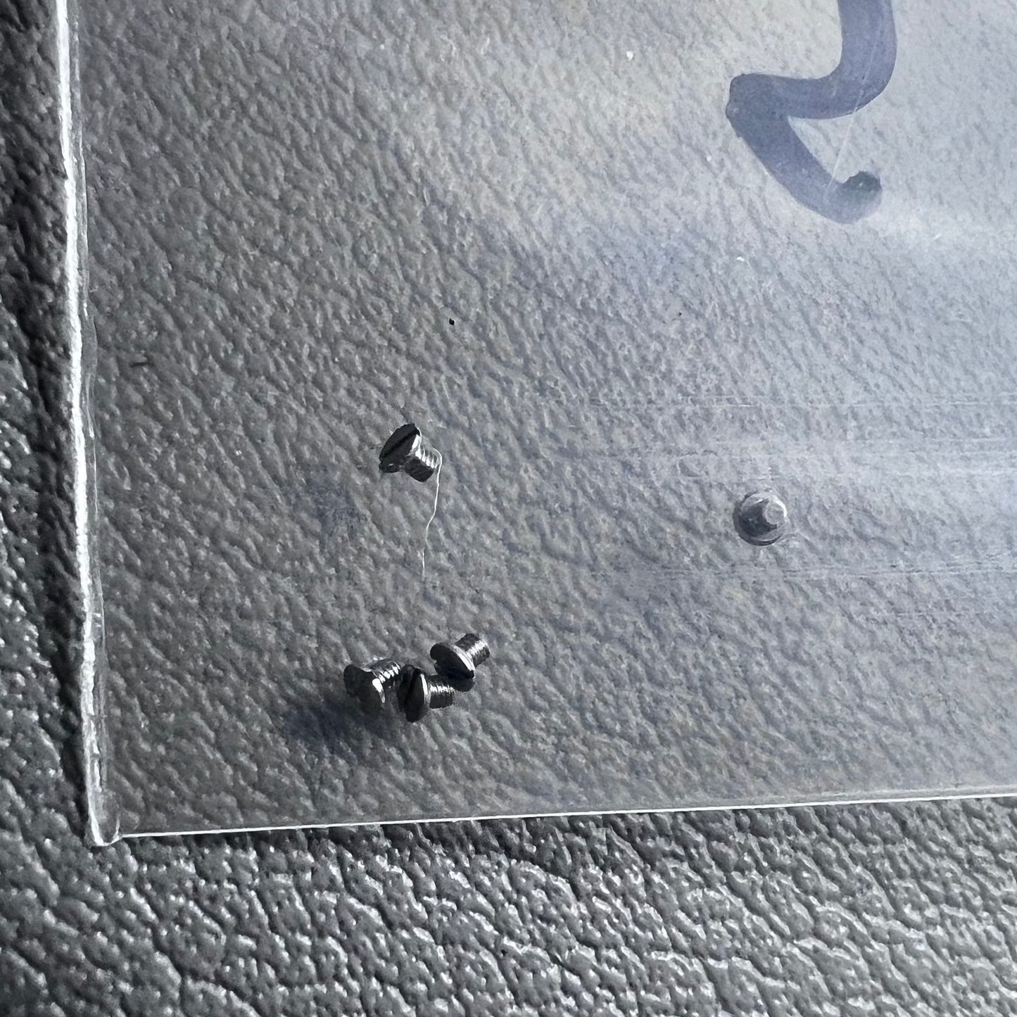 Set of 5 rotor screws for Miyota 9015 9130 watch movement, durable replacement parts.