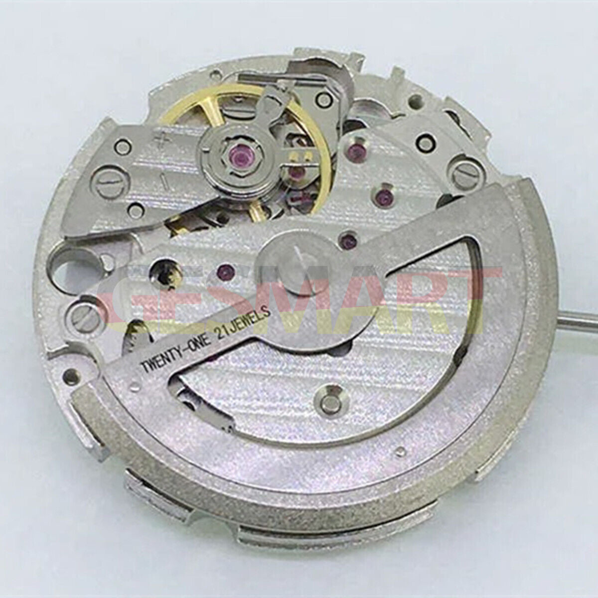 Miyota Citizen 82S7 silver plated automatic mechanical watch movement, precise Japanese craftsmanship