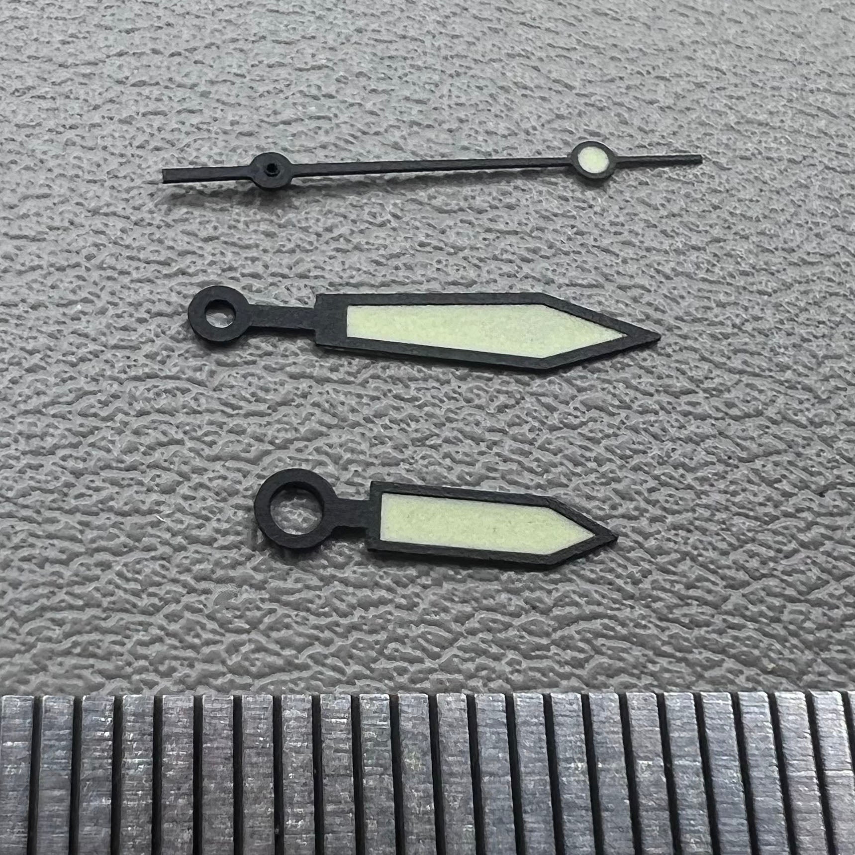 Set gr�ner, leuchtender Pfeilzeiger f�r ETA 2836, 2846, 2824 Uhren ? pr�zise Zeitanzeige, markenqualit�t