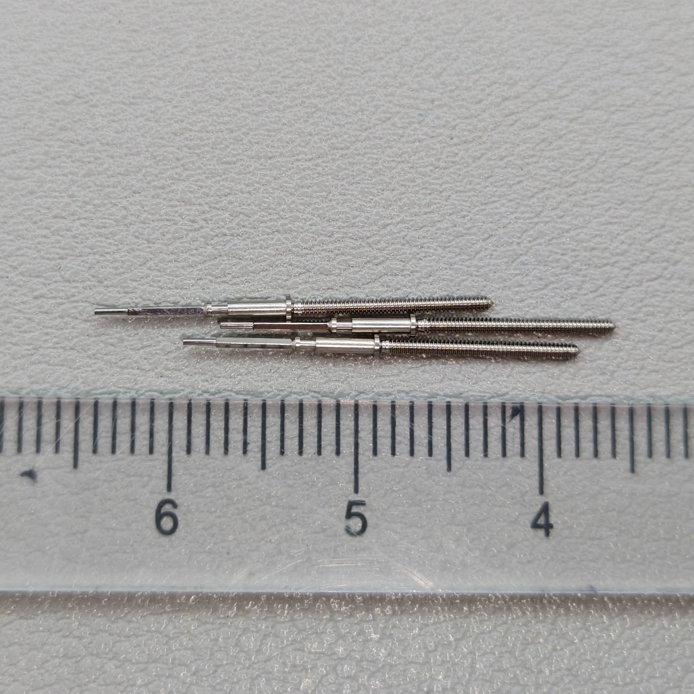 3 PIECES Replacement Watch Winding Stems for Swiss Ronda Z50 Z60 Movement