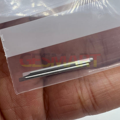 Set of 5 Bergeon 6899-M-140 stainless steel 1.4mm ergonomic screwdriver blades for watch repair