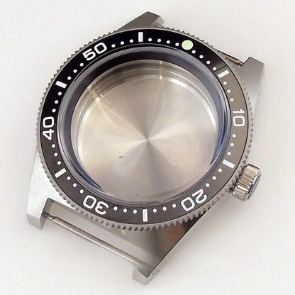 300M Diver 40mm Stainless Steel Watch Case with Ceramic Bezel fit NH35/NH36