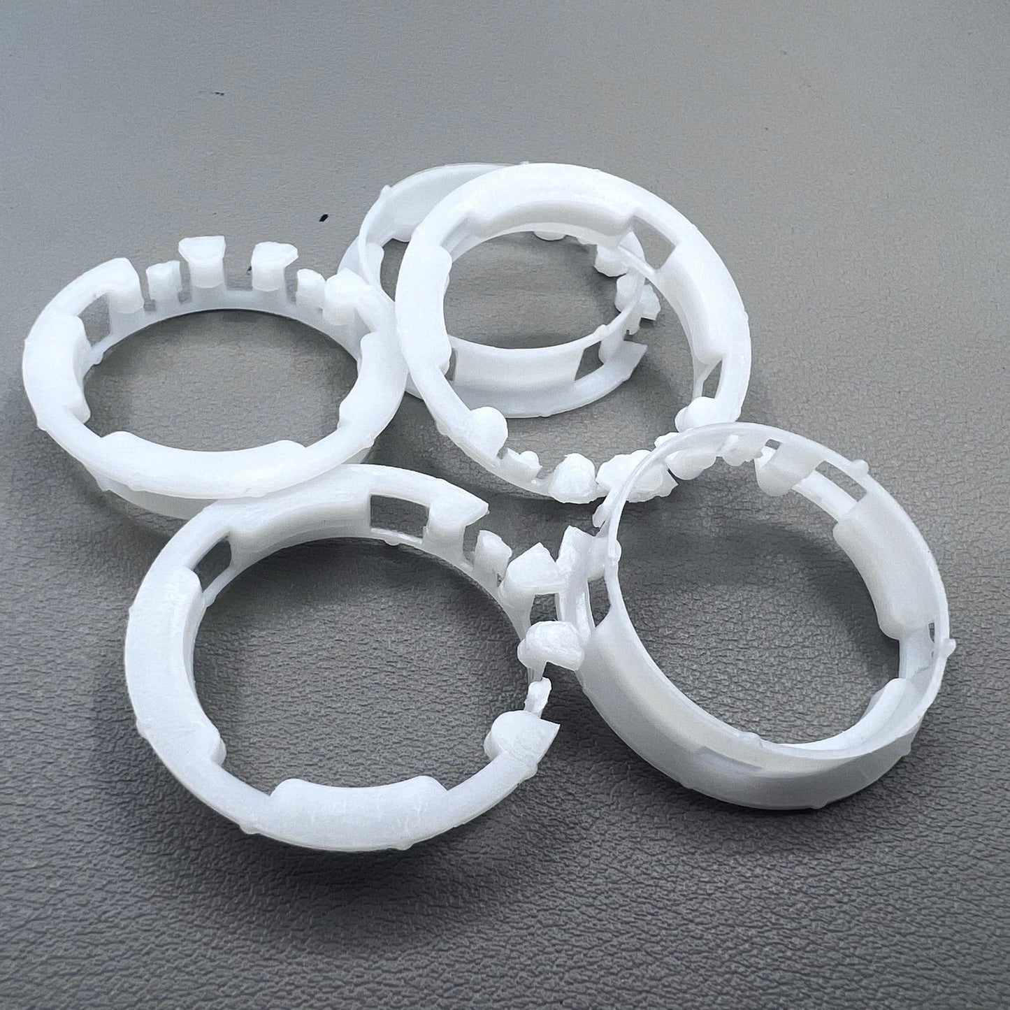 5 PIECES 7.6mm Spacer Ring Movement Cushion Mount for ETA 2824 2836 2846