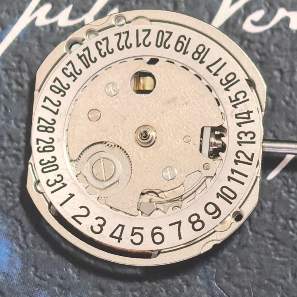 V212.A quartz watch movement with 3 hands, single calendar, no stem, high precision stock part