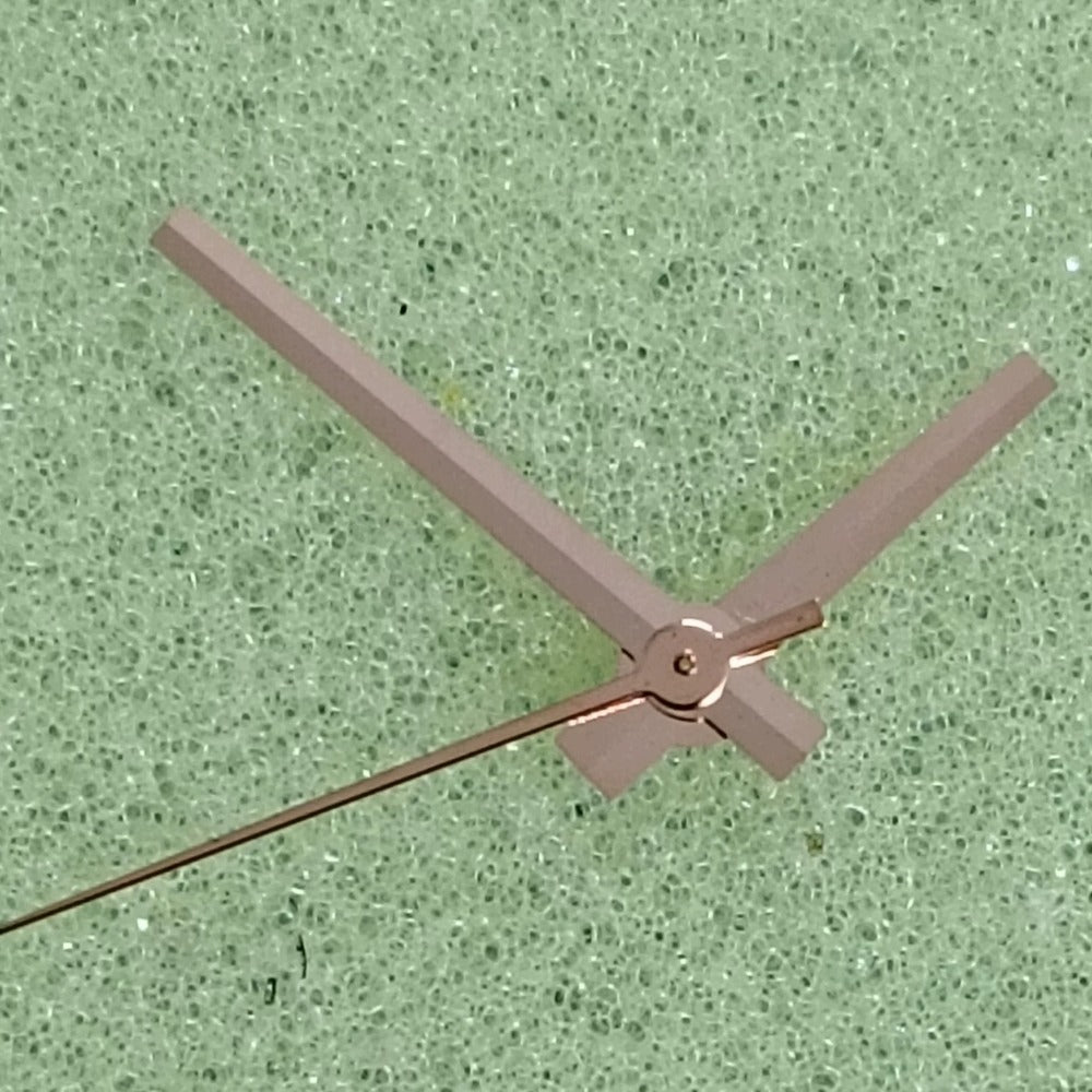 Dayjust High Canon rose gold watch hands for Miyota 8285 movement, premium replacement.