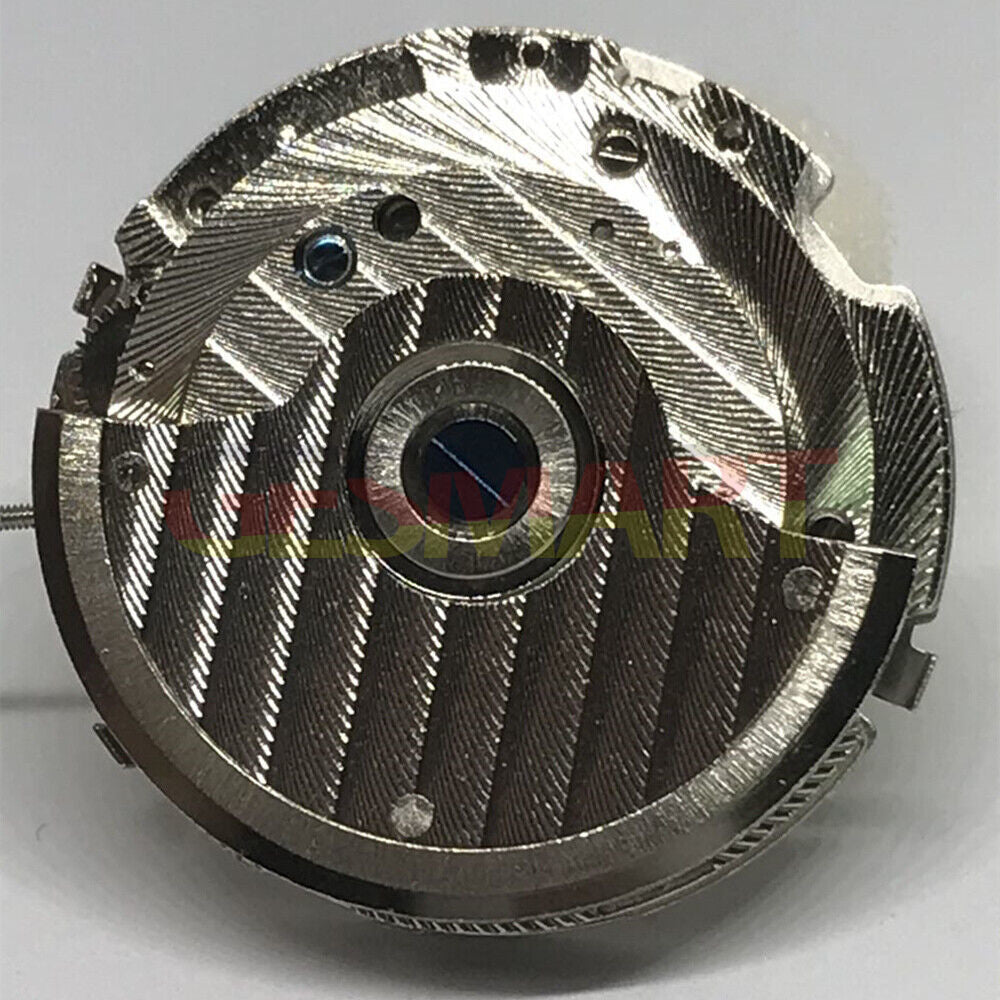 China Made multifunctional automatic watch with mechanical movement, calendar at 12 o'clock, sleek and stylish design.