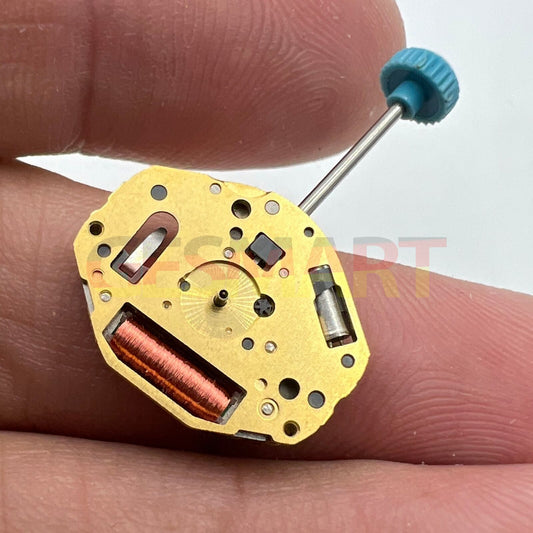 Miyota 6L32 Japan quartz movement watch accessory with 3 hands for precise timekeeping.