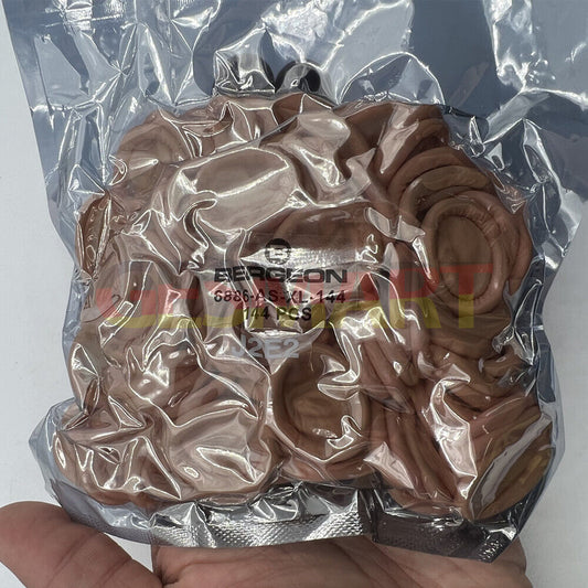 Bergeon 6886 rubber finger protection thimbles, pack of 144, ideal for watchmaking precision tasks.