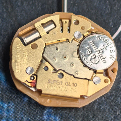 Japan Made Miyota GL10 Quartz Movement 3 Hands Date At 6 Single Calendar