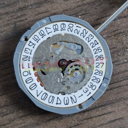 Miyota 6L12 Japan quartz movement displaying date at 3 o?clock for watch repair.