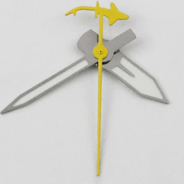 Shark Second Hands C3 Luminous Watch Hands for NH34 NH35 NH36 NH38 NH70 NH72