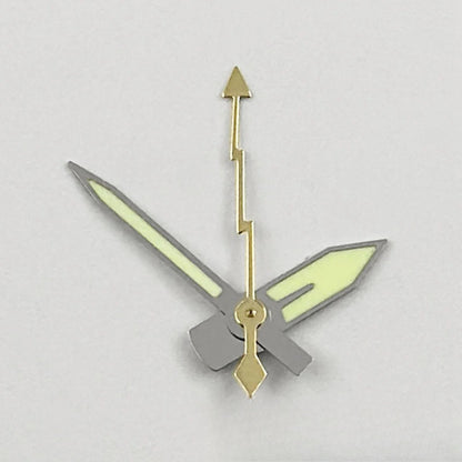 Lightning Second Hand C3 Green Luminous Watch Hands for NH35 NH36 NH38 NH39 NH70