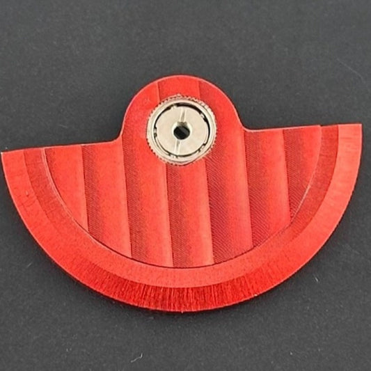 Modified Red Geneva Pattern Rotor Oscillating Weight for NH35 NH36 Movement