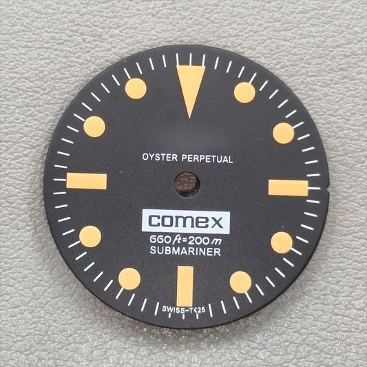 watch dial with R logo