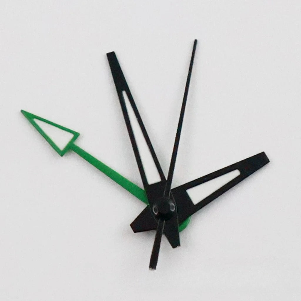 NH34 GMT GS 4Pins Green Luminous Multi-Color Watch Hands for NH35 NH34A 4R34