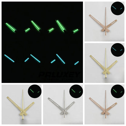For NH34 NH35 NH36 NH38 NH70 Watches Hands Log NH35 Blue BGW9 Lume And C3 Lume