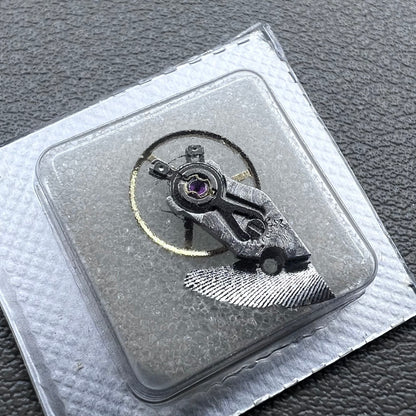 Complete balance wheel with silver splint for ETA 2892A2 movement, high precision watch accessory.