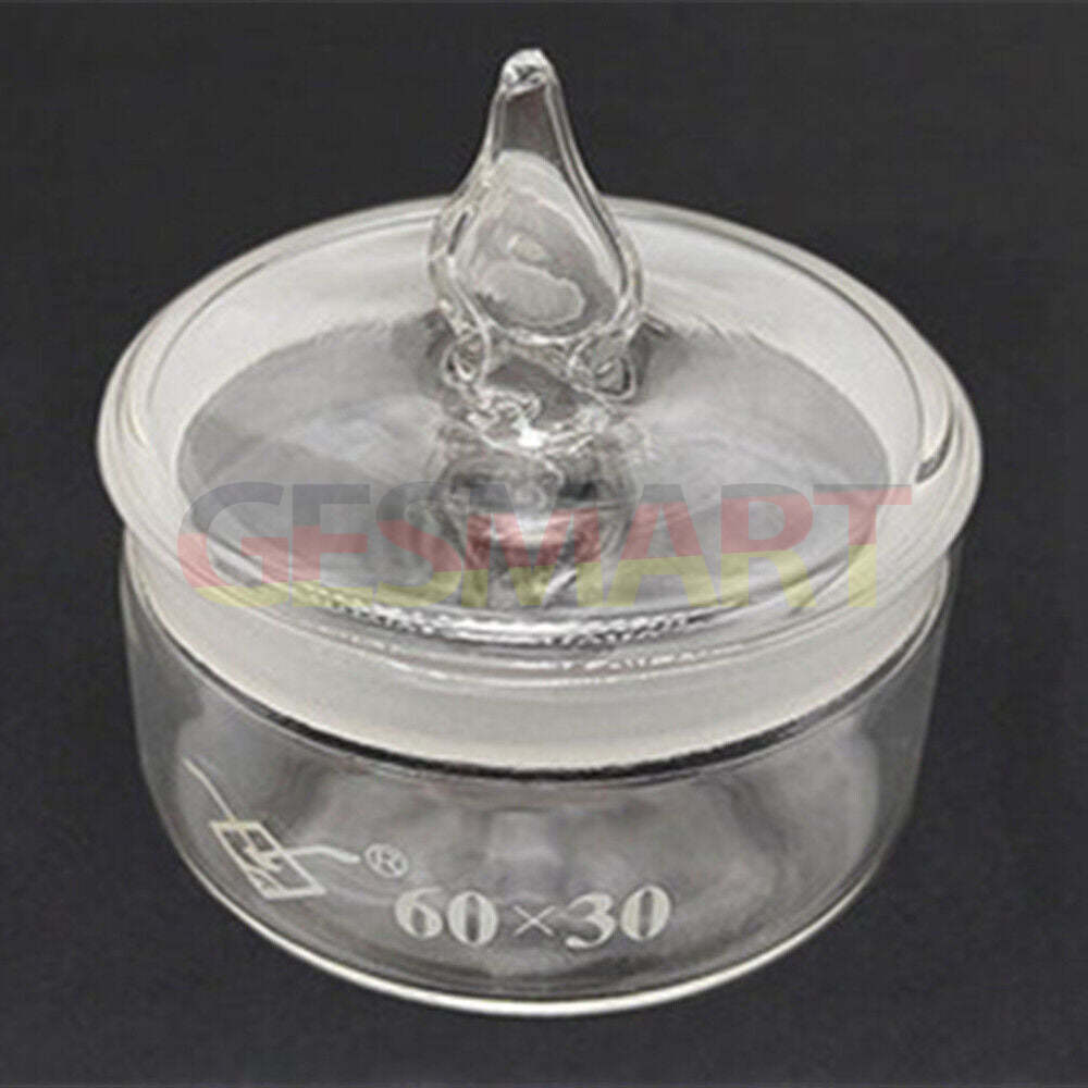 Brand New 60X30mm glass alcohol cup for precise watch repair.