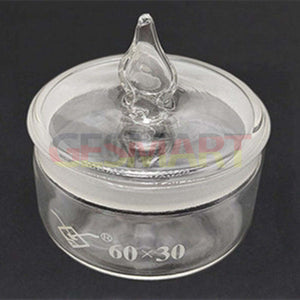 Brand New 60X30mm Glass Alcohol/Benzine Cup for Watch Repair Part Tool