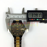 37mm Shanghai Factory Made Manual Mechanical Watch Black 19 Jews Shock-Resistant