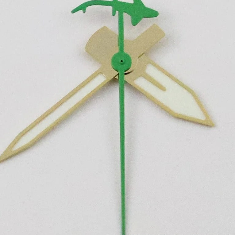 Shark Second Hands C3 Luminous Watch Hands for NH34 NH35 NH36 NH38 NH70 NH72