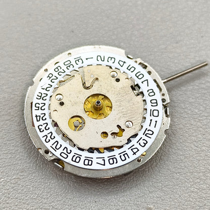 Swiss ISA 8161 Quartz Movement Silver Multifunctional 6 Hands Date@4