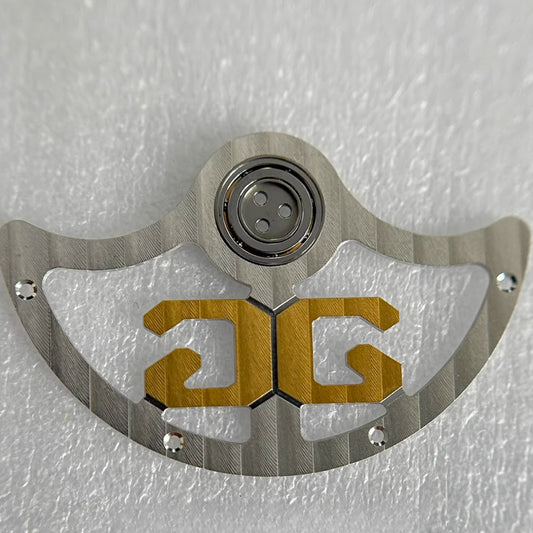 Rotor oscillating weight for Glashutte36 movement, essential watch part enhancing winding efficiency.