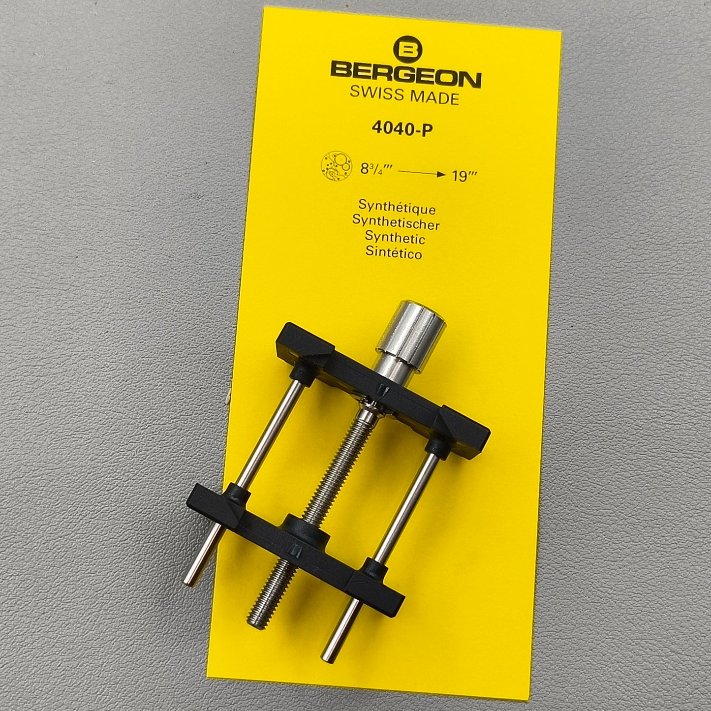 Swiss Bergeon 4040-P Movement Holder Extensible And Reversible