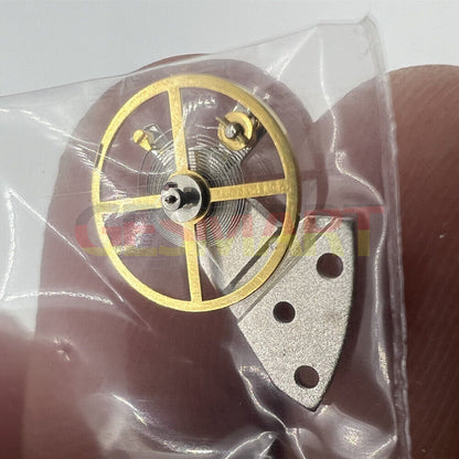 Complete balance wheel with splint for Mingzhu 2813 8205 movement, precision watch accessory.