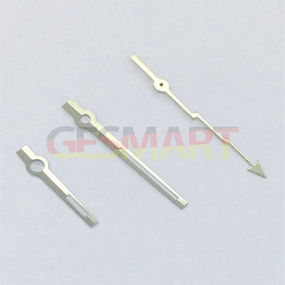 Aiguilles de seconde lumineuses vertes argentées pour montres Asian 8215/2813/8205