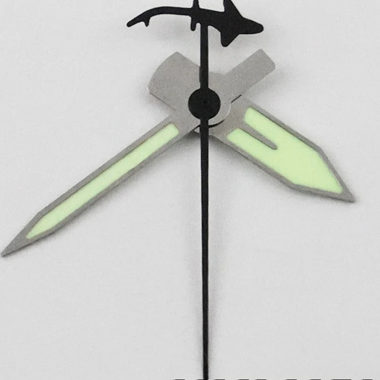 Shark Second Hands C3 Luminous Watch Hands for NH34 NH35 NH36 NH38 NH70 NH72