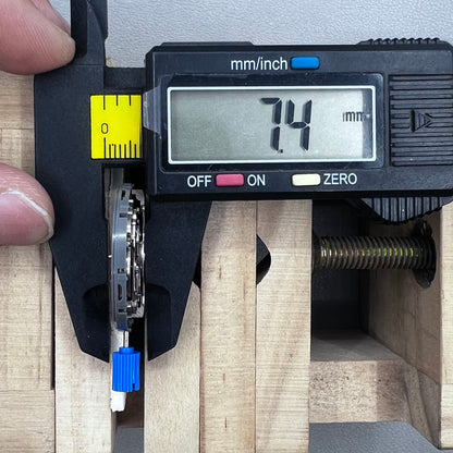 Seiko NH35 NH35A Golden Date Automatic Mechanical Movement SKX007 Crown@3.0