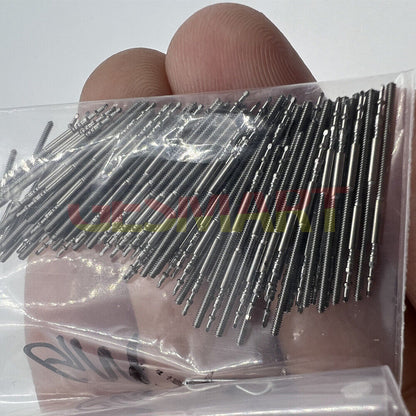 1. Set of 10 Generic watch winding stems for GM00 GM10 movement, precise fit for repairs.  