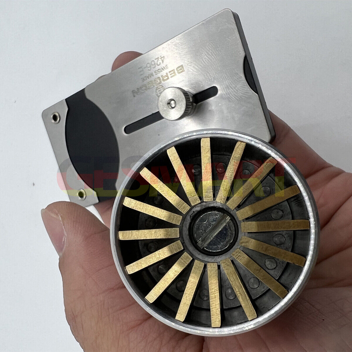 Bergeon 4266 crystal remover tool for watches, lifts crystals 10-45mm with precision and ease.