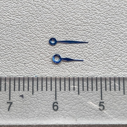 Blue Painted Watch Hands for Ronda 763 762 751 1062 1063 Quartz Movement