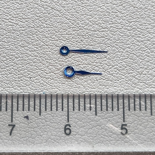 Blue Painted Watch Hands for Ronda 763 762 751 1062 1063 Quartz Movement