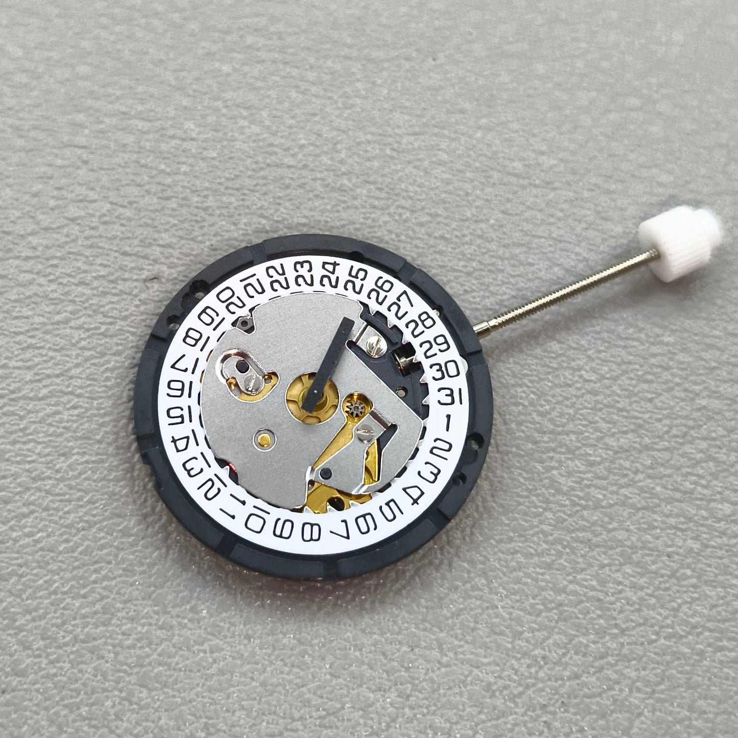 Swiss ISA 338 Quartz Movement 3 Hands Date@3