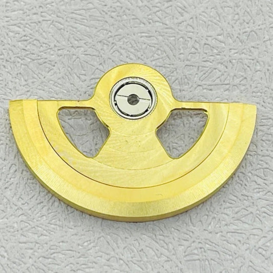 Golden Bilateral Symmetrical Hollow Rotor Oscillating Weight for NH35 NH36 Movement