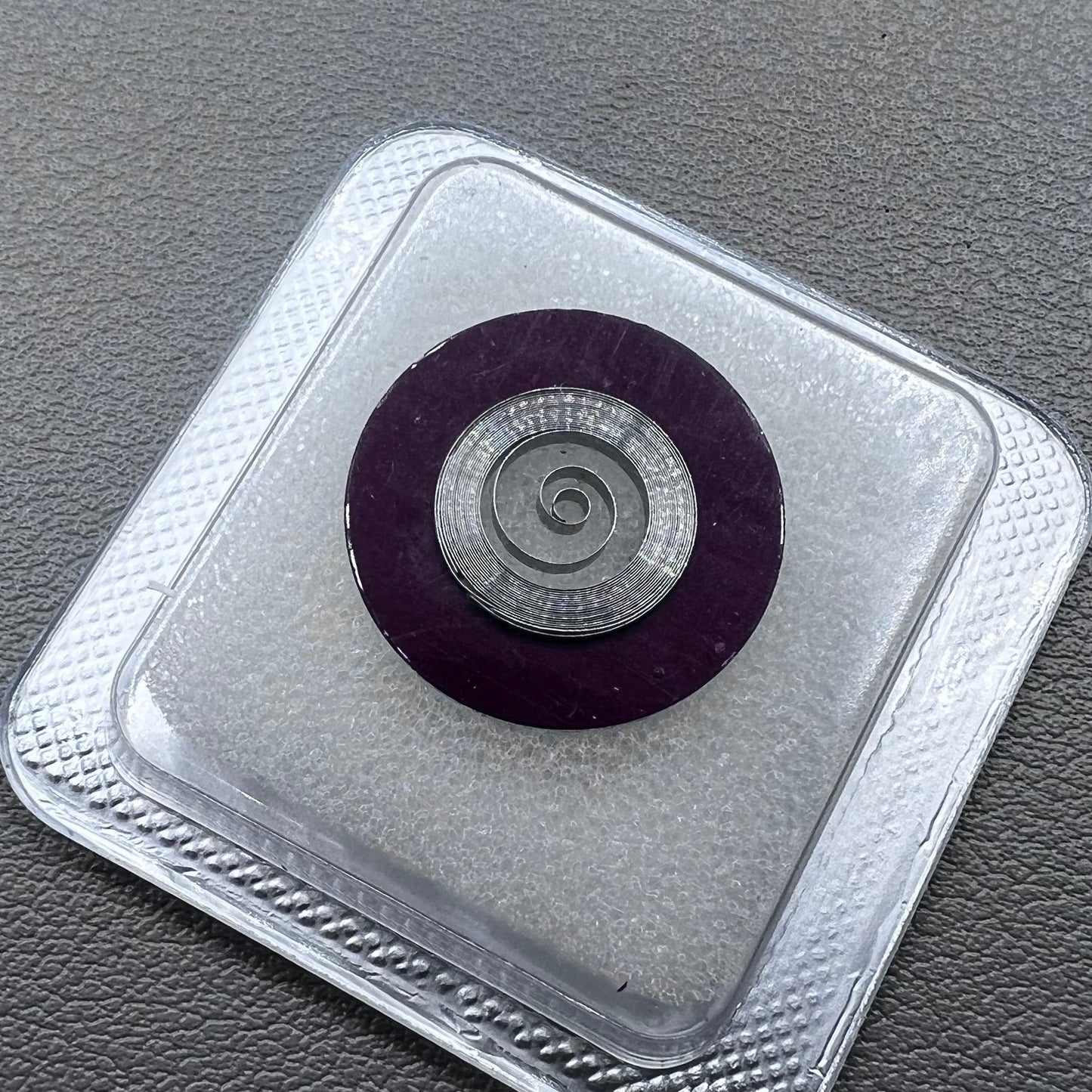 Replacement mainspring for ETA C07.111 C07.121 watch movement, ensuring precise timekeeping.