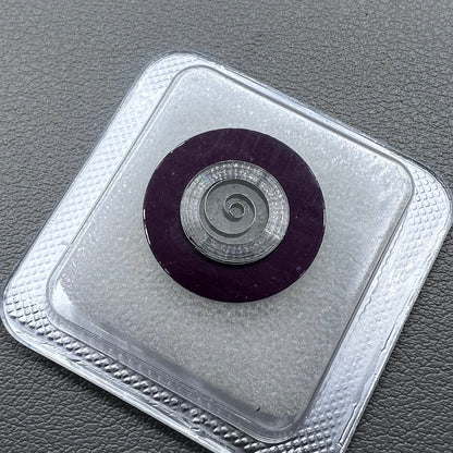 Replacement mainspring for ETA C07.111 C07.121 watch movement, ensuring precise timekeeping.