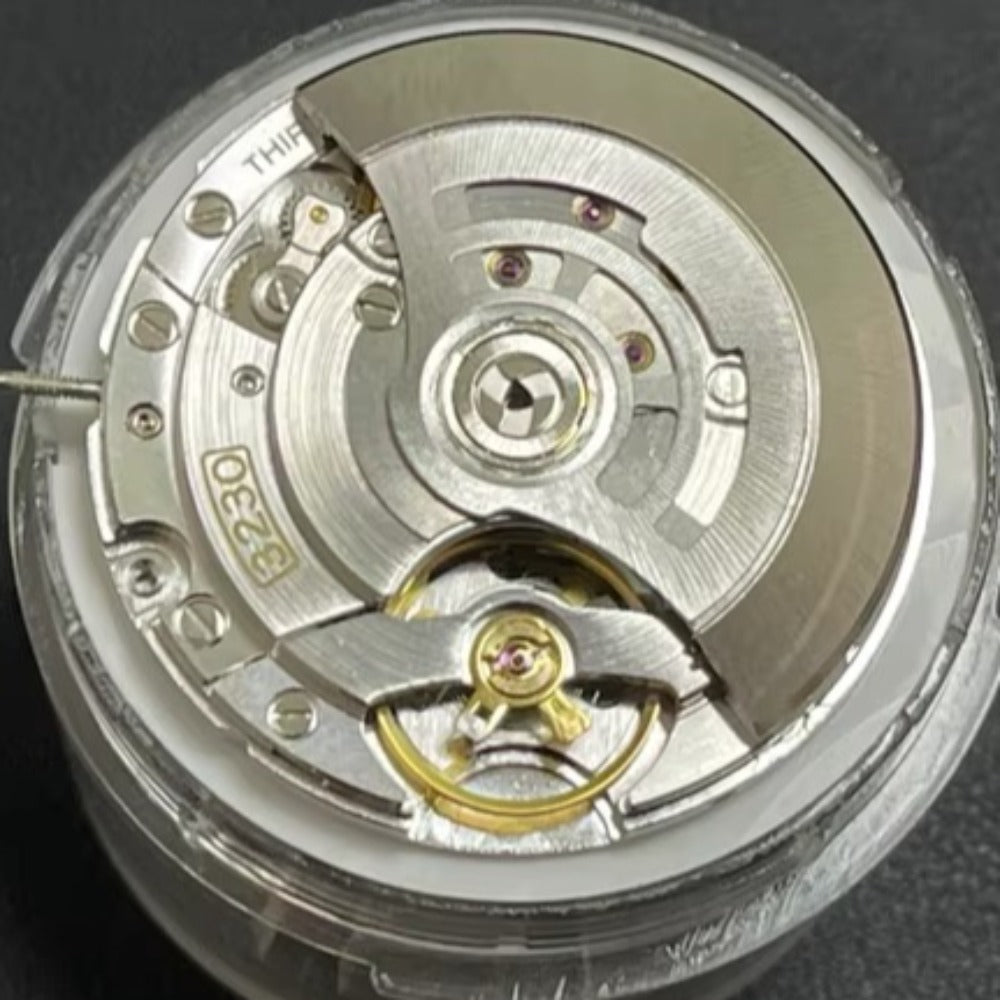 China Made Shanghai 3230 Mechanical Movement JH6120 Blue Mainspring