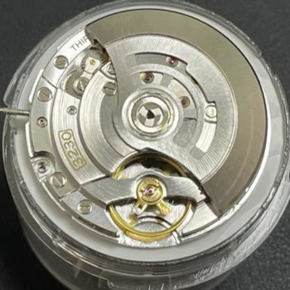 China Made Shanghai 3230 Mechanical Movement JH6120 Blue Mainspring