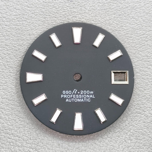 watch dial with S logo