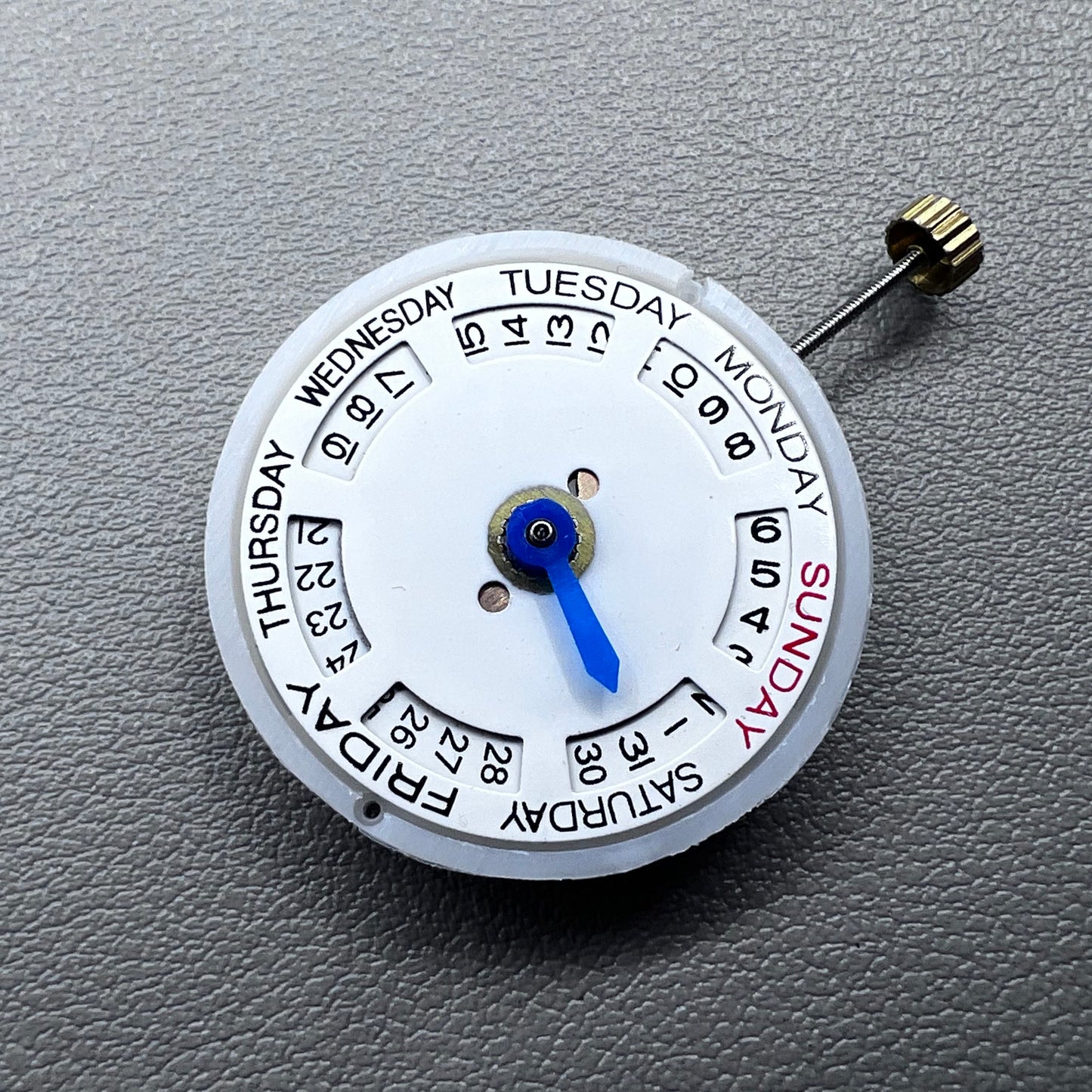 Mingzhu 2813 8205 Silver Plated Date Day Automatic Mechanical Movement