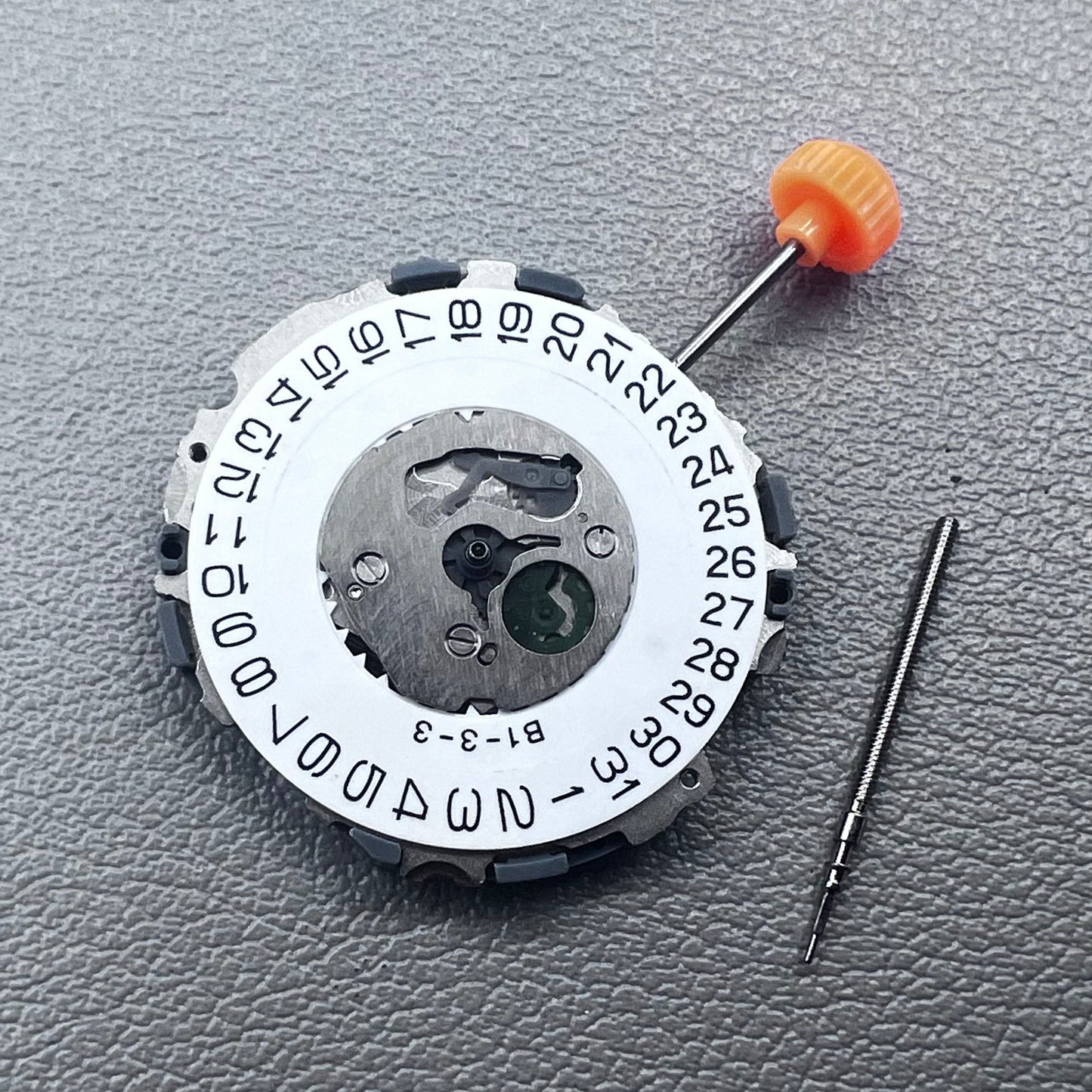 Japan 2F10A Quartz Movement 3 Hands Single Calendar