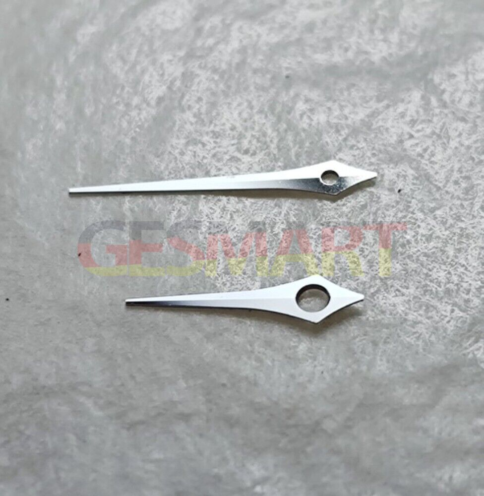 Silver and gold arrow watch hands set for Epson TMI VJ34 movement, precise accessory.