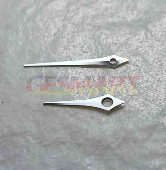 Silver and gold arrow watch hands set for Epson TMI VJ34 movement, precise accessory.