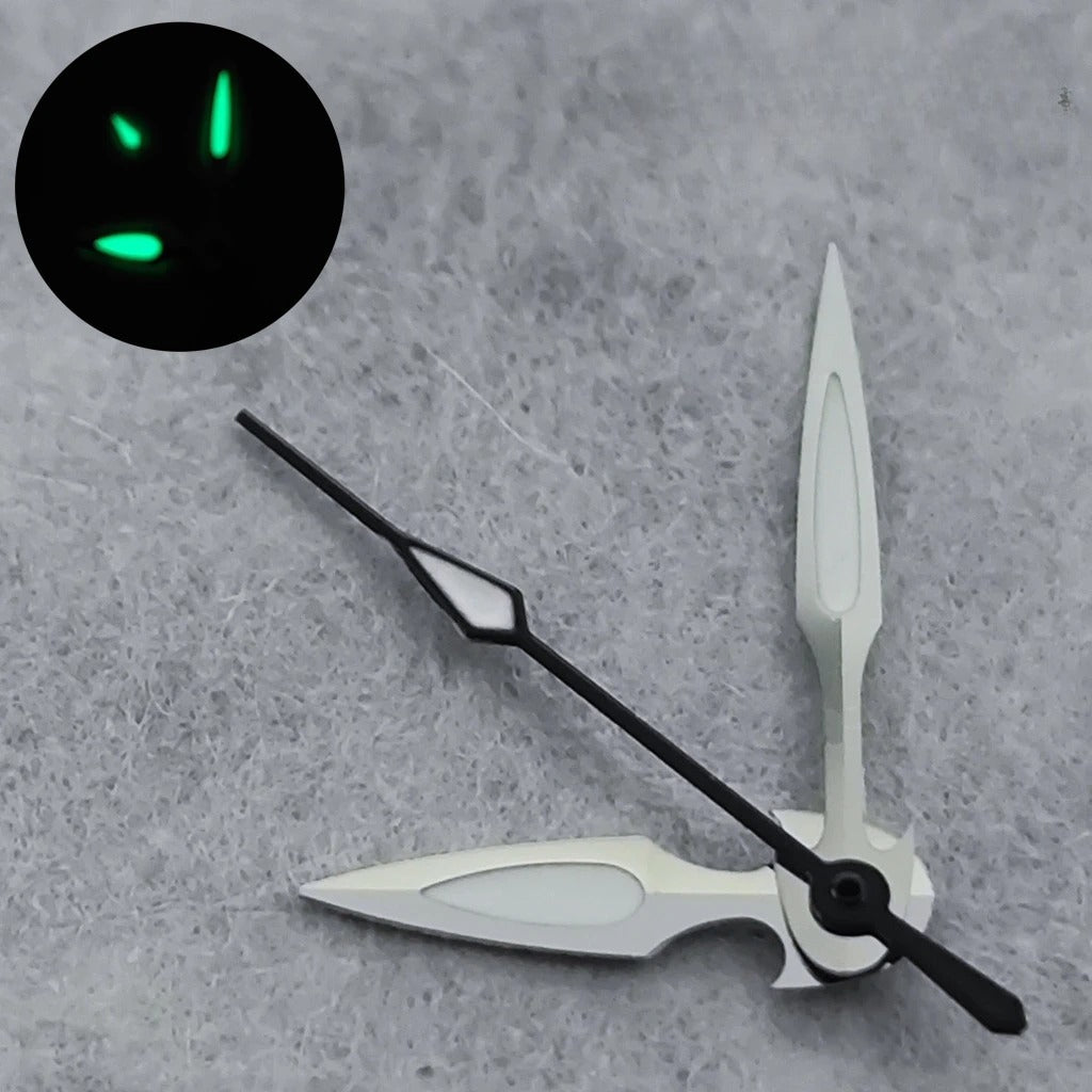 NH35 Green Luminous Watches Hands For NH35 NH36 4R 7S Replacements Parts